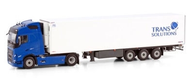 Volvo fh5 gl. 4x2 + refrigerated trailer Trans Solutions Wsi Models 01-4256  1/50 scale